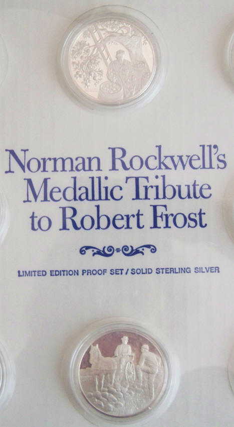 Norman Rockwells Medallic Tribute To Robert Frost