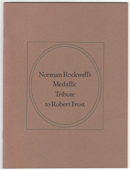 Norman Rockwells Medallic Tribute To Robert Frost booklet