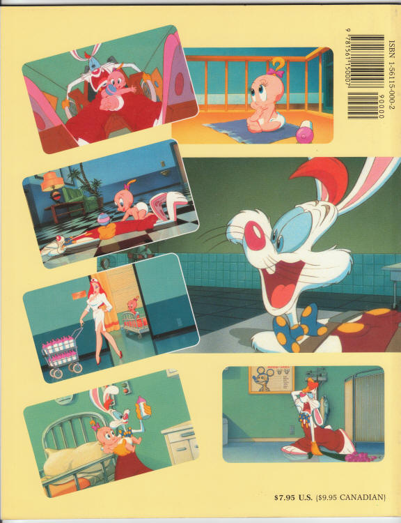 Disney Movie Book 1 Roger Rabbit in Tummy Trouble back cover