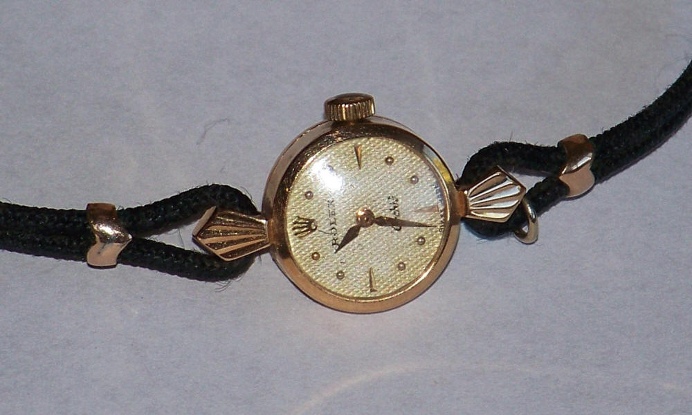 Rolex 1957 Orchid Gold Ladies Wristwatch