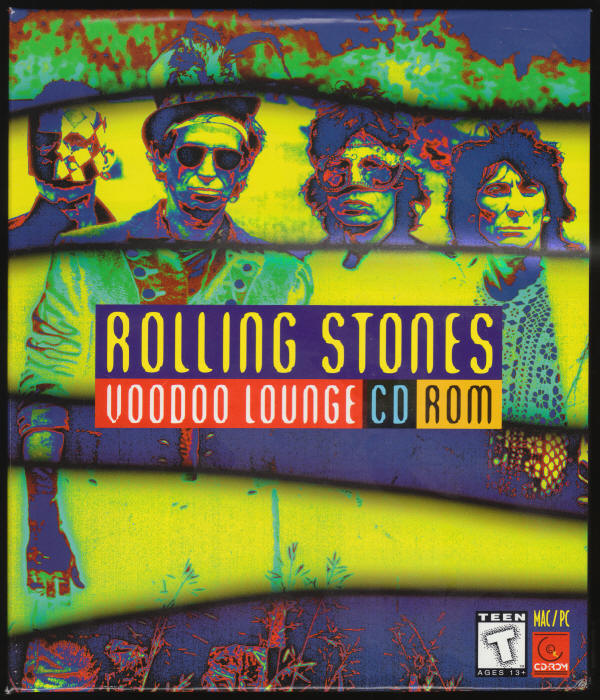 Rolling Stones Voodoo Lounge CD-ROM box front