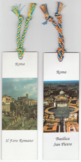 Rome Italy Vatican Bookmarks
