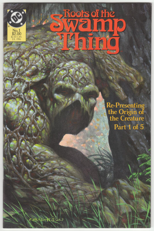 Roots Of The Swamp Thing #1 front cover