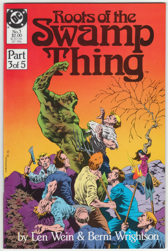 Roots Of The Swamp Thing #3 front cover