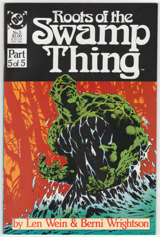 Roots Of The Swamp Thing #5 front cover