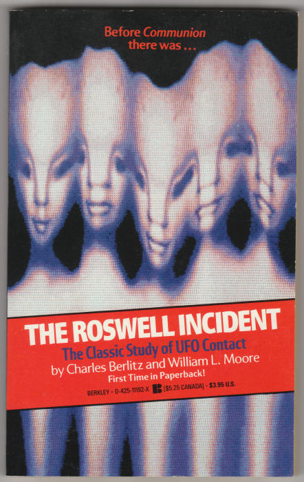 The Roswell Incident Charles Berlitz William Moore front cover