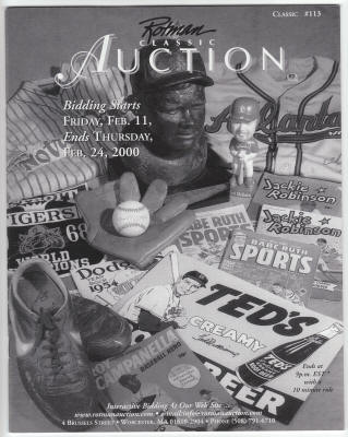 Rotman Auction Catalog #113