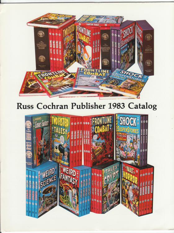 Russ Cochran Publisher 1983 Catalog front cover