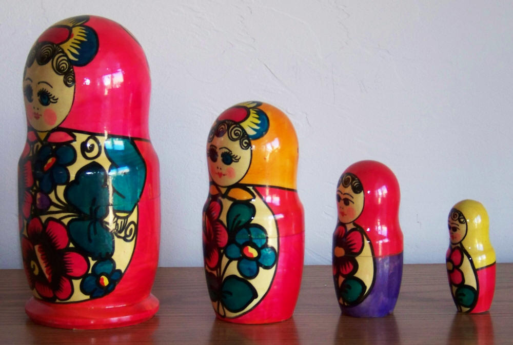 Russian Nesting Dolls side