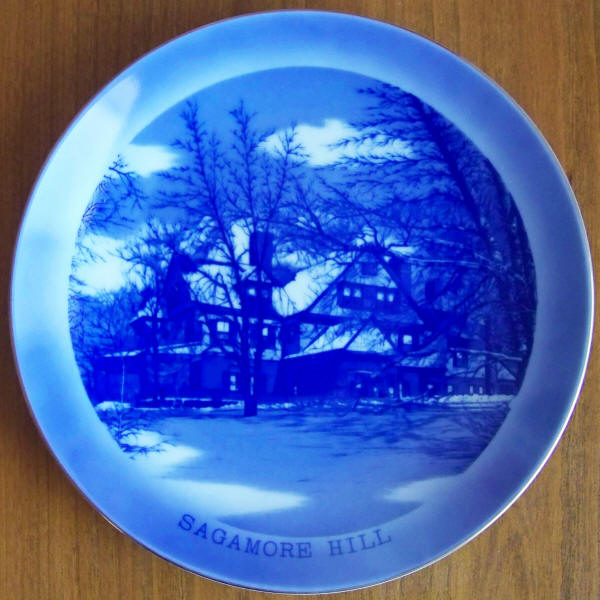 Sagamore Hill Plate front