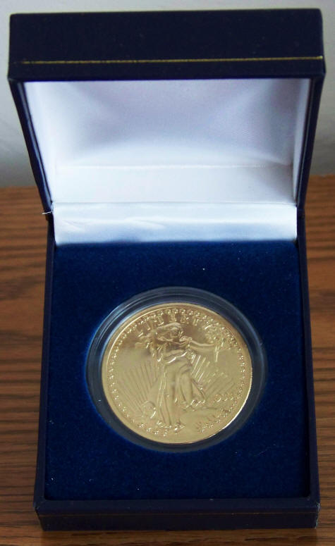 Saint Gaudens $20 Gold Tribute Proof in box