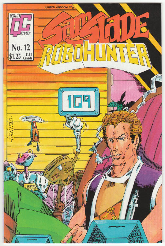 Sam Slade Robohunter Volume 2 #12 front cover