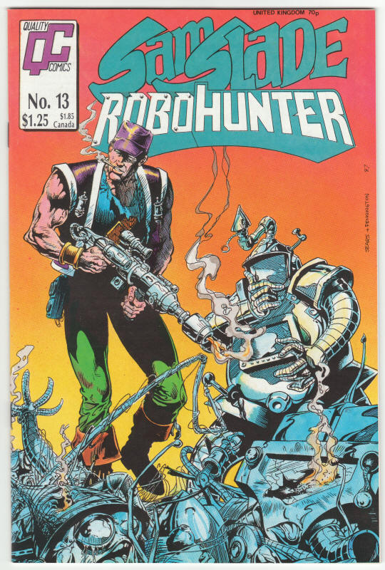 Sam Slade Robohunter Volume 2 #13 front cover