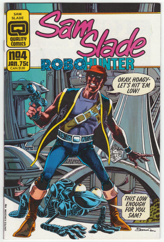 Sam Slade Robohunter Volume 2 #4 front cover