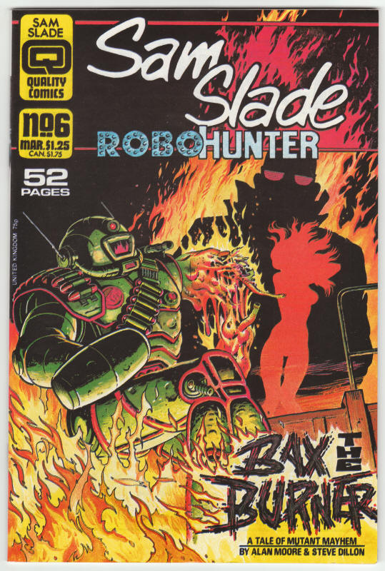 Sam Slade Robohunter Volume 2 #6 front cover