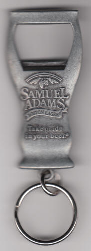 Samuel Adams Boston Lager Keychain Bottle Opener