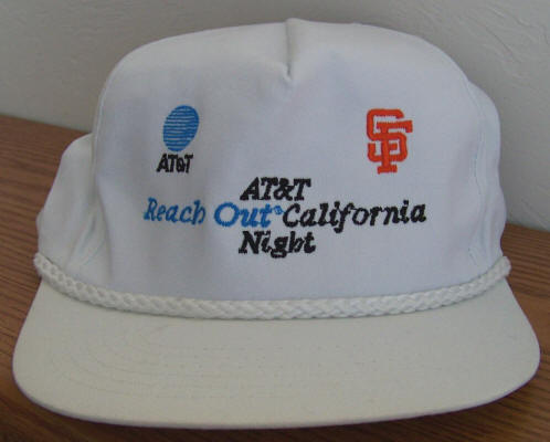 ATT Reach Out California Night San Francisco Giants Baseball Cap