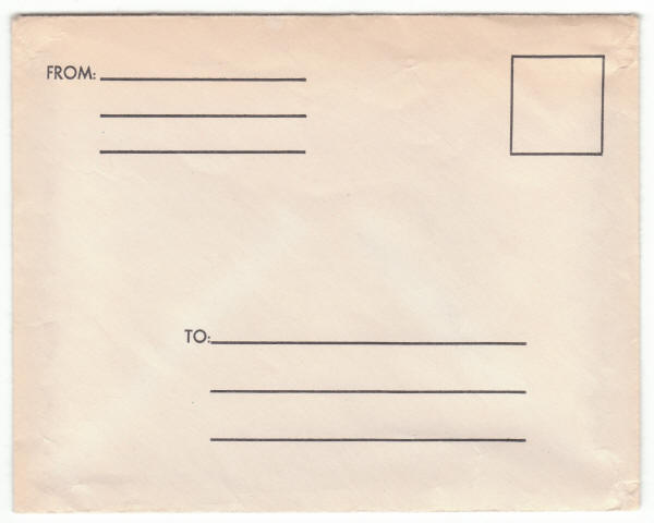 San Francisco 1960s Vintage Spiral Booklet Envelope