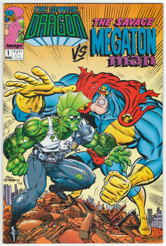 Savage Dragon vs Savage Megaton Man #1