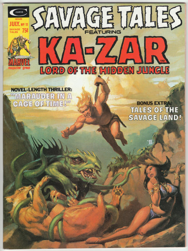 Savage Tales #11 front cover