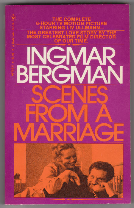 Scenes From A Marriage front cover