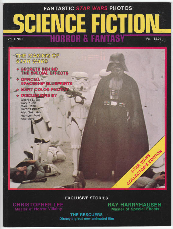 Science Fiction Horror and Fantasy Magazine #1 front cover
