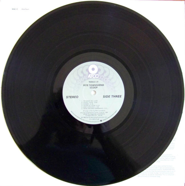 Scoop Album Side Three Record