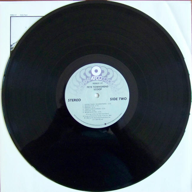 Scoop Album Side Two Record