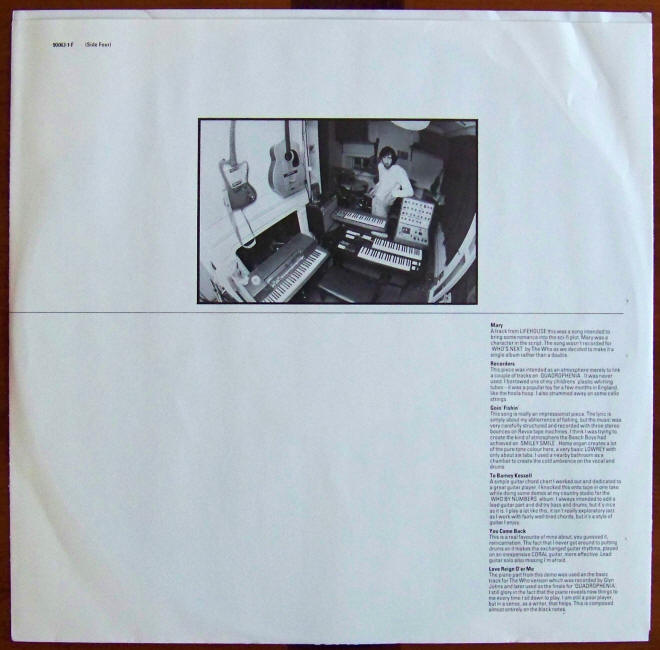 Scoop Album Side Four Sleeve