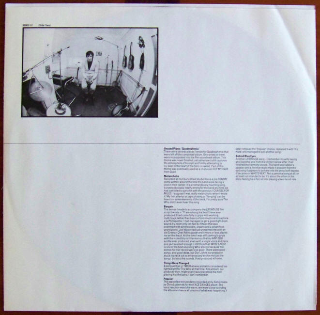 Scoop Album Side Two Sleeve