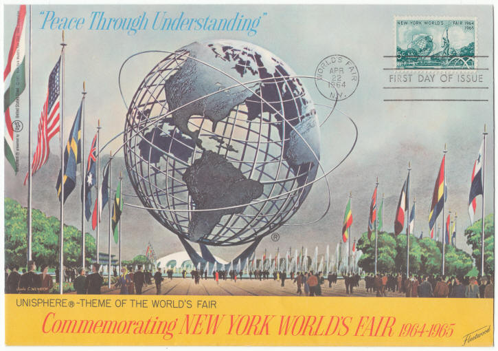 Scott 1244 New York Worlds Fair First Day Cover