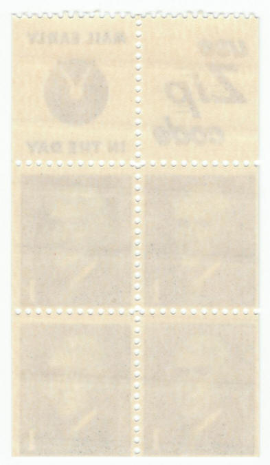 Scott #1278B Thomas Jefferson Booklet Pane