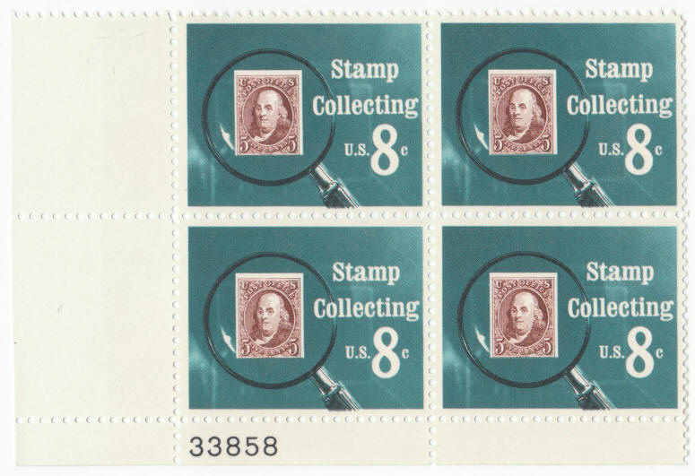 Scott #1474 Stamp Collecting Plate Block