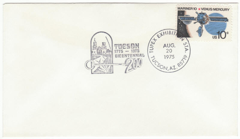 Scott #1557 Mariner 10 Venus Mercury Mission TUPEX Cover