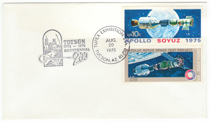 Scott #1569 1570 Apollo Soyuz Space Mission TUPEX Cover