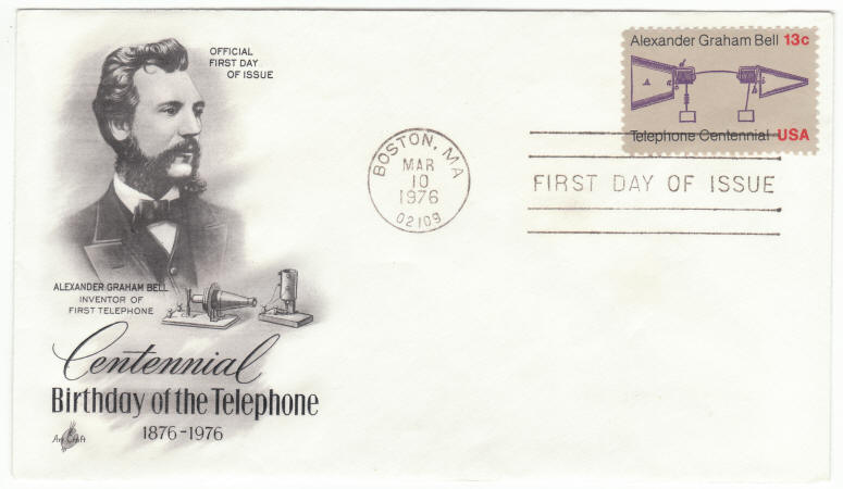 Scott #1683 Alexander Graham Bell Telephone First Day Cover