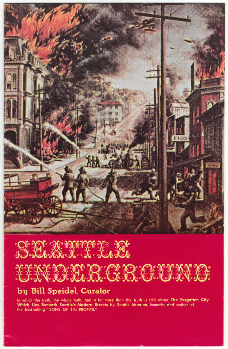 Seattle Underground Tour Booklet front cover