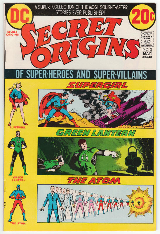 Secret Origins #2 front cover