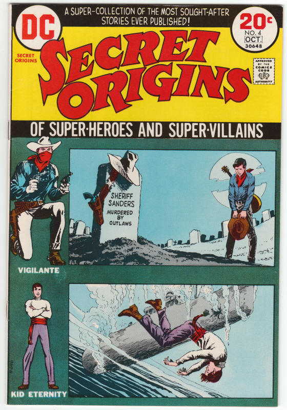 Secret Origins #4 front cover