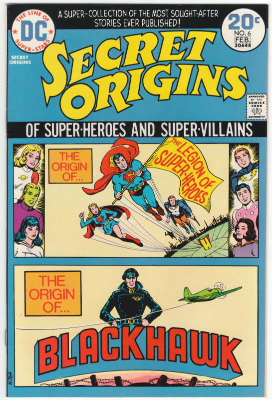Secret Origins #6 front cover