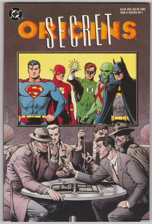 DC Secret Origins front cover