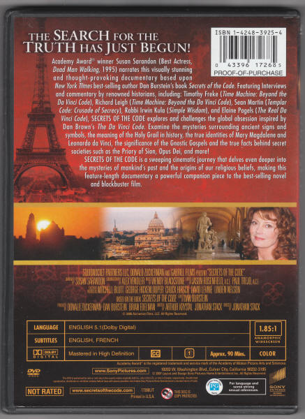 Secrets Of The Code DVD