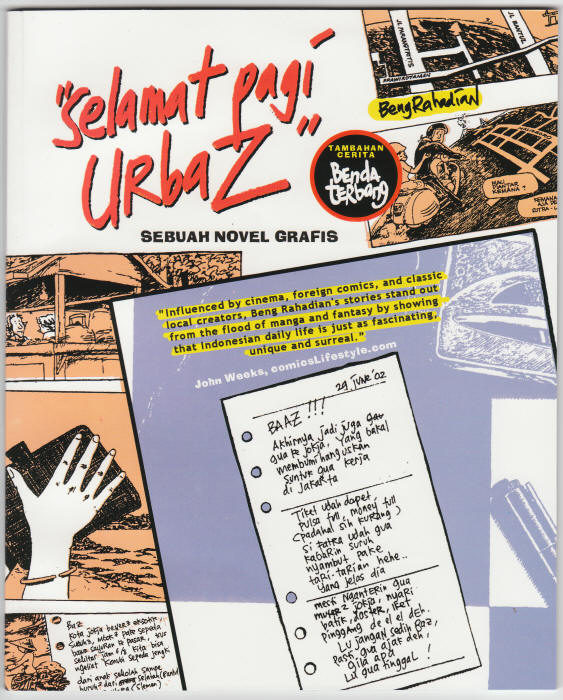 Selamat Pagi Urbaz Graphic Novel front cover