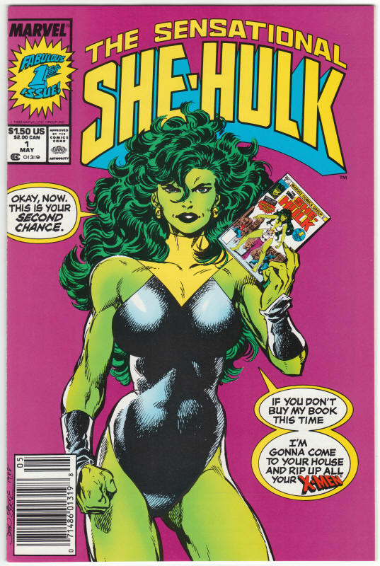 Sensational She-Hulk #1 front cover