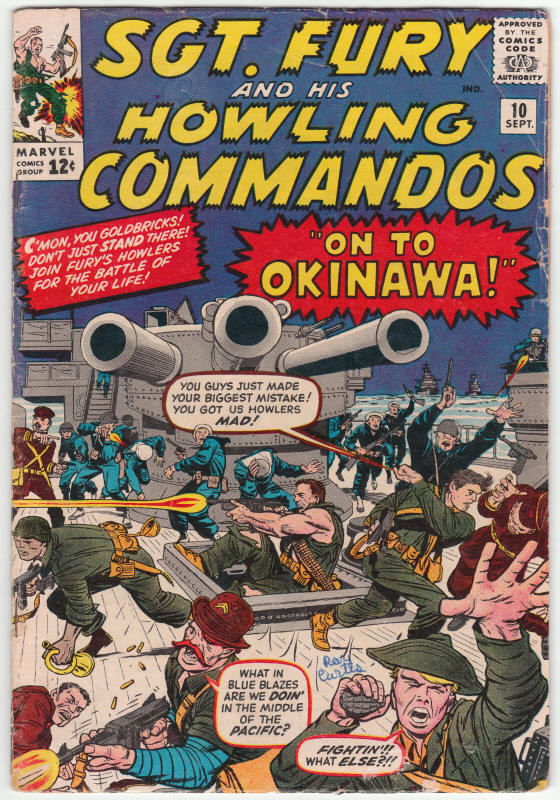 Sgt Fury and His Howling Commandos #10 front cover