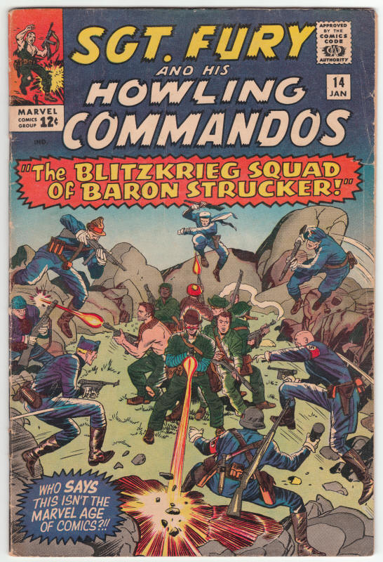 Sgt Fury and His Howling Commandos #14 front cover