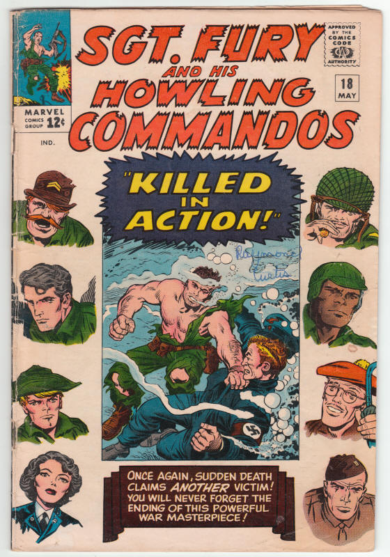 Sgt Fury and His Howling Commandos #18 front cover