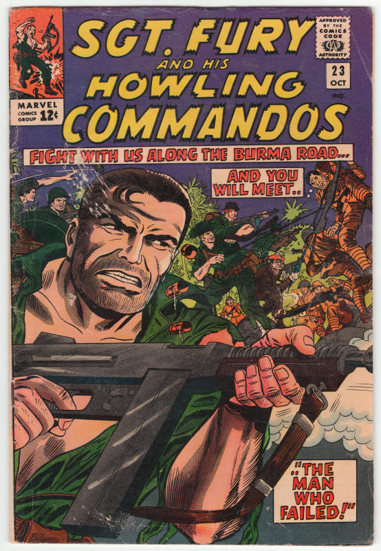 Sgt Fury and His Howling Commandos #23 front cover