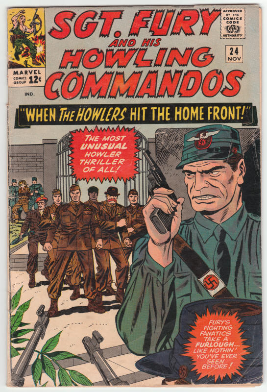 Sgt Fury and His Howling Commandos #24 front cover