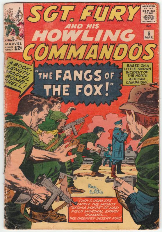 Sgt Fury and His Howling Commandos #6 front cover